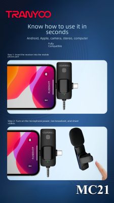 خرید عمده میکروفون یقه ای | پخش عمده ترانیو